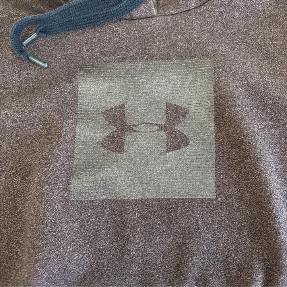 Under Armour Threadborne Women’s PullOver Hoodie Sweatshirt Medium Burgundy - Picture 8 of 14